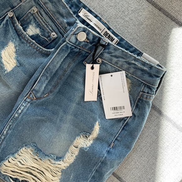 Lovers & Friends Denim Mini Skirt - Picture 2 of 9